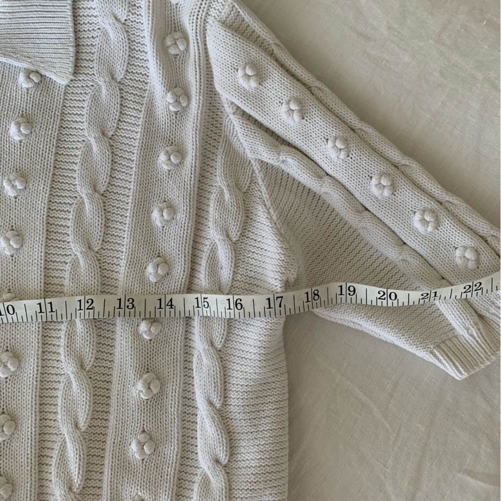 Vintage Knit Collared Top - Picture 4 of 11